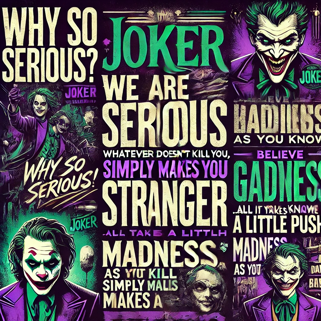 Top 59 Iconic Joker Quotes That Will Leave You Speechless